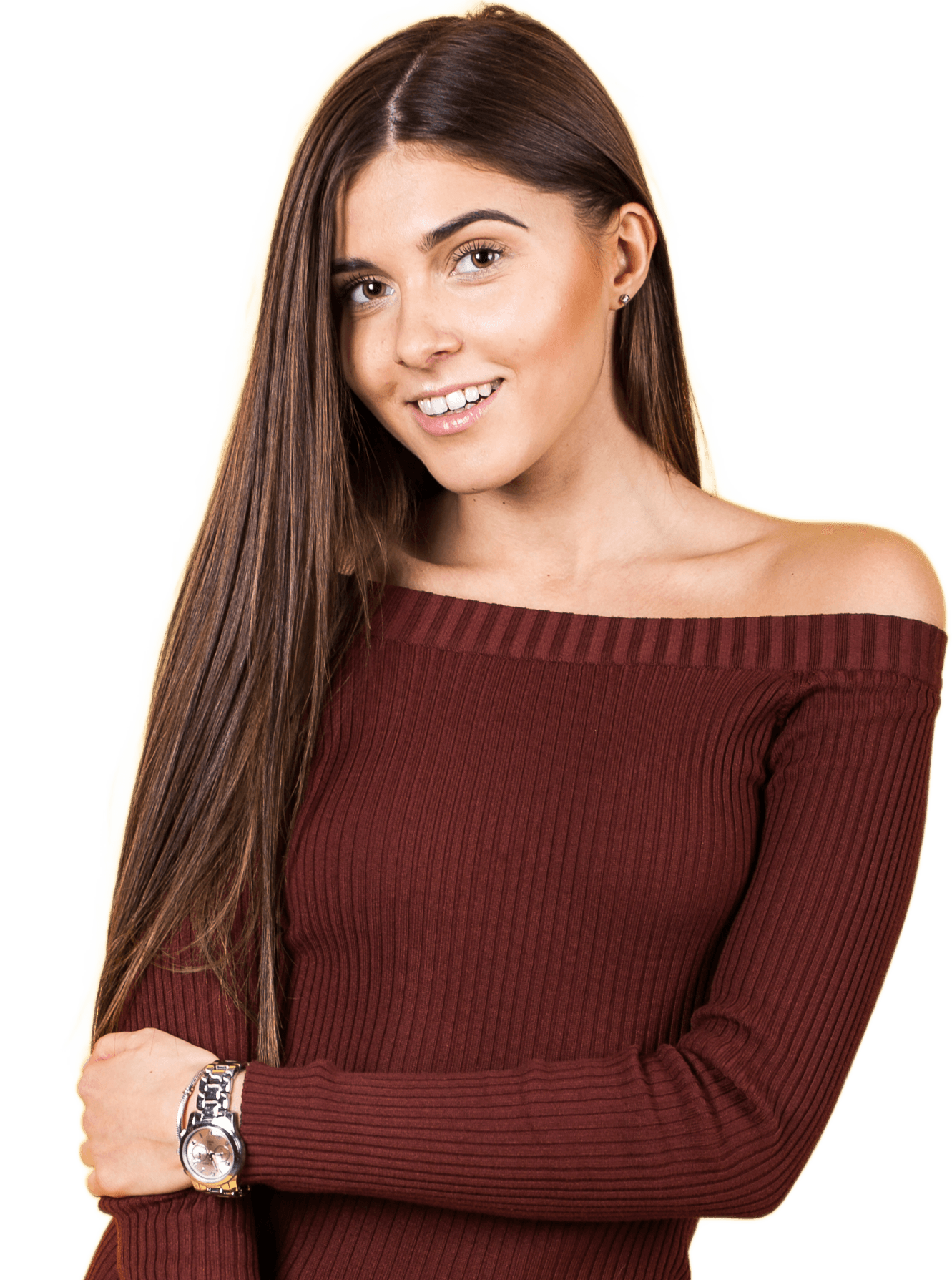 Modern Brown Dress